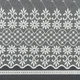 Ткань тюль вышивка Дориана молочный с блеском (фестон) (22г/м.кв280см пог.м) 175668 - изображение 4