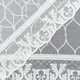 Ткань тюль микросетка вышивка Мабель белая с фестоном (51г/м.кв290см пог.м) 175368 - изображение 7