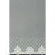 Ткань тюль вышивка Агрос молочный (купон) (53г/м.кв295см пог.м) 159308 - изображение 2