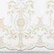 Ткань тюль сетка вышивка Тэсия песок (купон) (20г/м.кв290см пог.м) 161443 - изображение 3