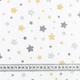 Ткань бязь набивная ТКЧ звезды серо-желтые (120г/м.кв150см пог.м) 184033 - изображение 3