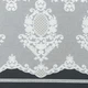 Ткань тюль вышивка имитация льна Арабелла молочная, св.розовая (113г/м.кв290см пог.м) 170133 - изображение 3