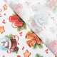 Новогодняя ткань лонета Снежный шар (161г/м.кв280см пог.м) 172814 - изображение 4