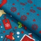 Ткань рогожка полотенечная новогодняя (160г/м.кв150см пог.м) 186900 - изображение 1