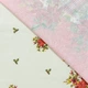 Новогодняя ткань лонета Пуансетия купон крем (170г/м.кв140см пог.м) 172817 - изображение 4