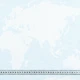 Ткань декоративный сатин Карта мира голубая (160г/м.кв285см пог.м) 164468 - изображение 3