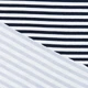 Тканина трикотаж принт смужка темно-синій (190г/м.кв140см пог.м) 183057 - зображення 4
