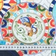 Декоративная ткань лонета Тарелки фон молочный (180г/м.кв280см пог.м) 171279 - изображение 3