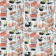 Тканина з акриловим просоченням Суши фон сірий (229г/м.кв140см пог.м) 164621 - зображення 2