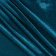 Ткань велюр стрейч темно-бирюзовый (180г/м.кв150см пог.м) 4897 - изображение 1