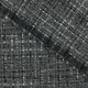 Тканина костюмна ELTEX ШАНЕЛЬ з люрексом сіро-чорний (330г/м.кв140см пог.м) 164049 - зображення 4