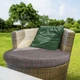 Тканина дралон /LISO PLAIN колір смарагд (190г/м.кв160см пог.м) 94076 - зображення 3