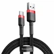 Кабель Baseus Cafule USB 2.0 to Type-C 2A 2M Чорний/Червоний (CATKLF-C91) (252711) - зображення 1