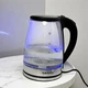 Скляний електрочайник Rainberg RB 2 л, 2200 Вт чайник з LED-підсвічуванням, автоматичне вимкнення (O522) - изображение 2