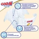 Підгузки Goo.N Premium Soft для новонароджених (SS, до 5 кг, 72 шт) - изображение 3