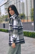 Теплая рубашка в клетку из турецкого флиса оливка XXL-3XL - изображение 5