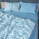 Простынь MirSon Полуторная 150х220 см 22-1432 Wave Freshnessl Сатин Standart (2200011247892) - изображение 1