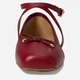 Женские балетки кожаные Michael Kors 188135857 40 Бордовые (1159835618) - изображение 3