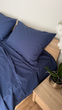 Постельное белье Ancord Home, набор наволочек (2шт) 50х70 см, вареный хлопок, цвет темно-синий - изображение 11