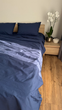 Постельное белье Ancord Home, набор наволочек (2шт) 50х70 см, вареный хлопок, цвет темно-синий - изображение 12