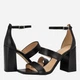 Женские босоножки кожаные Calvin Klein 600745072 37.5 Черные (1159834926) - изображение 3