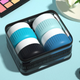 Набір ємностей для косметики 4х50ML (4 шт.) blue and black 3DTOYSLAMP - зображення 2
