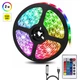 Светодиодная лента RGB INSPIRE 5050RGB 5V 2м + пульт (24-Key-IR-Controllor5050RGB-LED-2M) (24ir50r2) - изображение 1