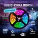 Умная светодиодная лента INSPIRE Smart 2835RGB LED USB 5м (BT-Controllor2835RGB-LED-5M) (bt28r5) - изображение 2