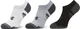 Шкарпетки Under Armour PERFORMANCE TECH 3PK NS чорно-сіро-білі (3 пари) XL 1379503-011 - зображення 1