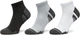 Носки Under Armour PERFORMANCE TECH 3PK LOW бело-серо-черные (3 пары) L 1379504-011 - изображение 1