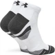 Носки Under Armour PERFORMANCE TECH 3PK LOW бело-серо-черные (3 пары) L 1379504-011 - изображение 5