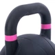 Гиря цельная соревновательная чугунная окрашенная LiveUp Competition Kettlebell 8044-8 вес 8кг - изображение 6