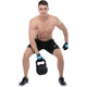 Гиря цельная соревновательная чугунная окрашенная LiveUp Competition Kettlebell 8044-8 вес 8кг - изображение 8