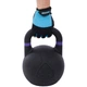 Гиря цельная соревновательная чугунная окрашенная LiveUp Competition Kettlebell 8044-10 вес 10кг - изображение 7