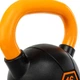 Гиря цельная обрезиненная с окрашенной ручкой LiveUp Competition Kettlebell 5336-16 вес 16кг - изображение 6