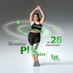 Hula-hop HMS PLUS SIZE z wypustkami i obciążnikiem zielony HHW12 (5907695553345) - obraz 15