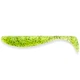 Силікон FishUp Wizzle Shad 3" #055 /Chartreuse/Black (10010116) - изображение 1