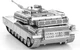 Металлический 3D конструктор Fascinations Metal Earth Tank - M1 Abrams (MMS206) - изображение 3