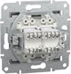 Розетка комп'ютерна RJ45 UTP кат. 5Е подвійна Schneider Electric Asfora Сталь EPH4400162 - изображение 2