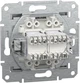Розетка комп'ютерна RJ45 UTP кат. 5Е подвійна Schneider Electric Asfora Алюміній EPH4400161 - изображение 3