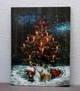 Светящаяся картина - Елка со светящимися свечами, 12&nbsp;LЕD ламп, 40*30*1,8 см (940010) - изображение 2