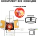 Набор Автоматический порошковый огнетушитель AFO Fire Ball 0.5 кг противопожарный шар для дома квартиры офиса склада авто + крепление 2 шт. (JPAFO02) - изображение 7