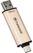 USB флеш Transcend 256GB USB 3.2+Type-C JetFlash 930 Black (TS256GJF930C) - изображение 2