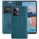Чехол-книжка CaseMe из нубука для Xiaomi Redmi Note 12 Pro+ Plus 5G Бирюзовый - изображение 4