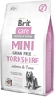Сухий корм для дорослих собак породи йоркширський тер'єр Brit Care Sensitive Grain Free Yorkshire 2 кг (8595602520190) - изображение 1