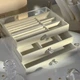 Органайзер для прикрас з трьома відділеннями CG 9564-BE Бежевий - зображення 2
