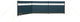 Składany parawan Outwell Windscreen 5 x 1.25 m Navy Night (5709388111692) - obraz 1