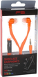 Słuchawki Freestyle Shoelace In-Ear Earphones + Mic Orange (FH2112O) - obraz 4