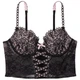 Бюстье Victoria's Secret Dream Angels Lightly-Lined Heritage Ribbon Slot Bra Top Small DD 75E Чорний - зображення 2