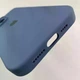 Чохол Silicone Premium case з захистом камери для iPhone 12 Full Camera Protective dark blue 0960 - изображение 3